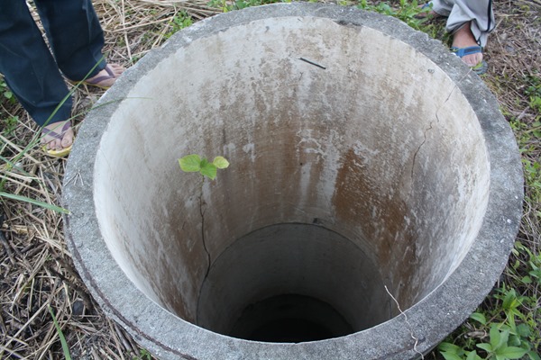 花蓮縣農業處表示，堤防蓋了之後才有鳳林鎮綜開段6號這塊田，但許多當地耆老都說，這口水井至少有50年歷史