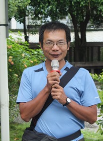 詹武隆在新竹使用秀明自然農法種田，他認為只要有健康的農地，自然會長出好的作物