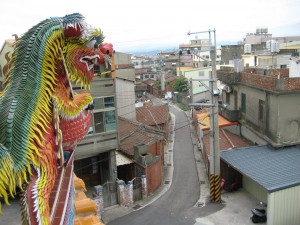 塭內社區還保有農村傳統面貌, 曾有電視台前來拍片取景。(圖/汪文豪攝)