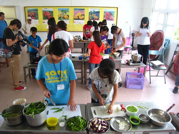 內門農會食育營--兒童親手做料理