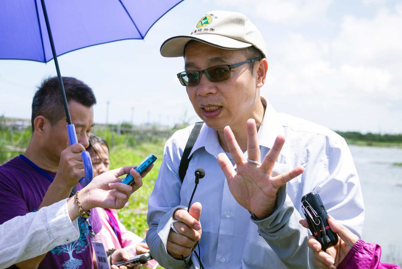 農委會林業試驗所中埔研究中心研究員蔡景株(攝影/羅健宏)