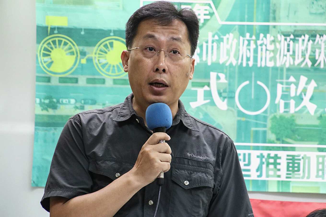 台湾再生能源推动联盟 秘书长黄政卿（摄影/孔德廉）