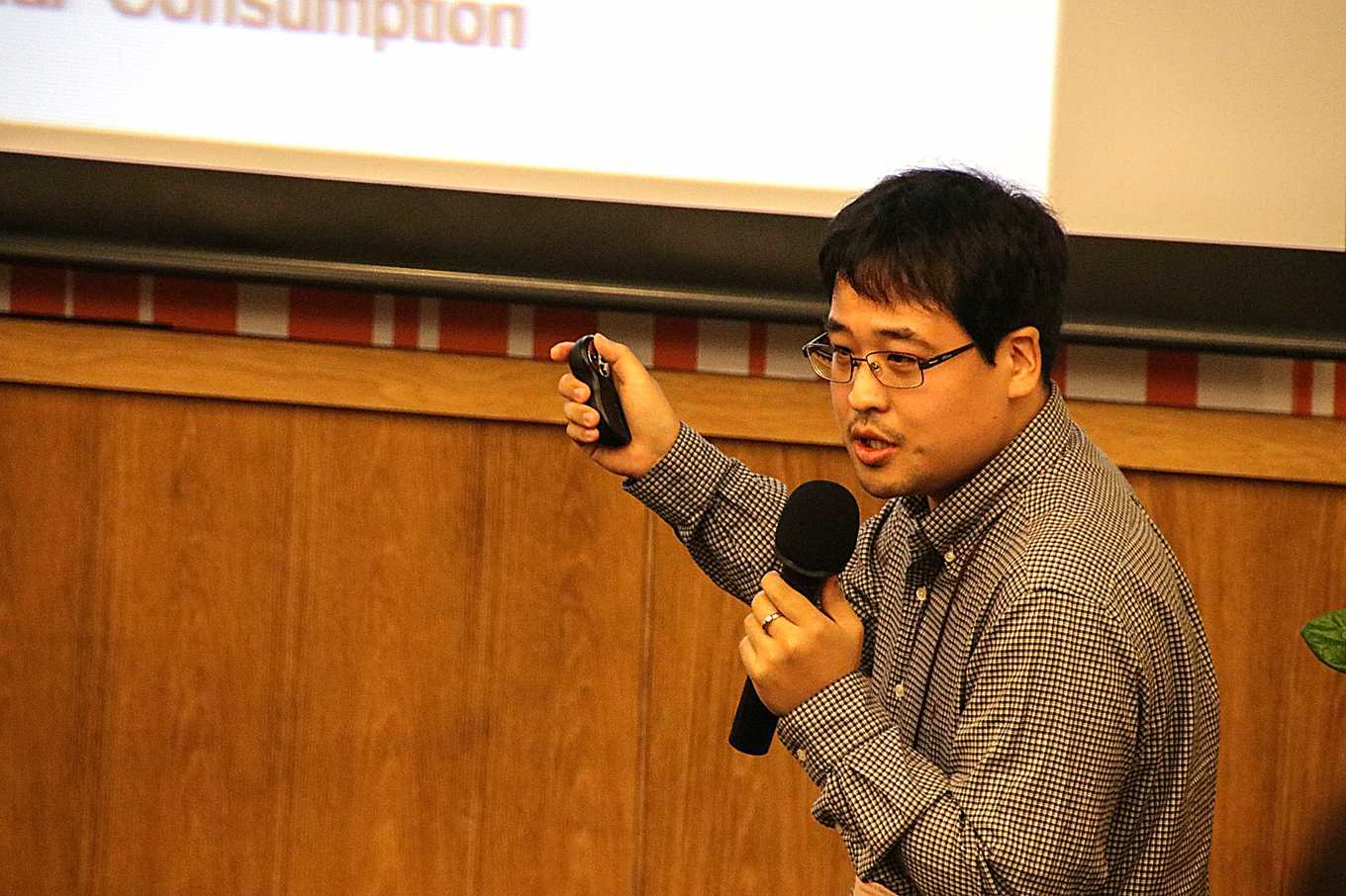 韓國學者Sanghyo Kim(攝影/孔德廉)