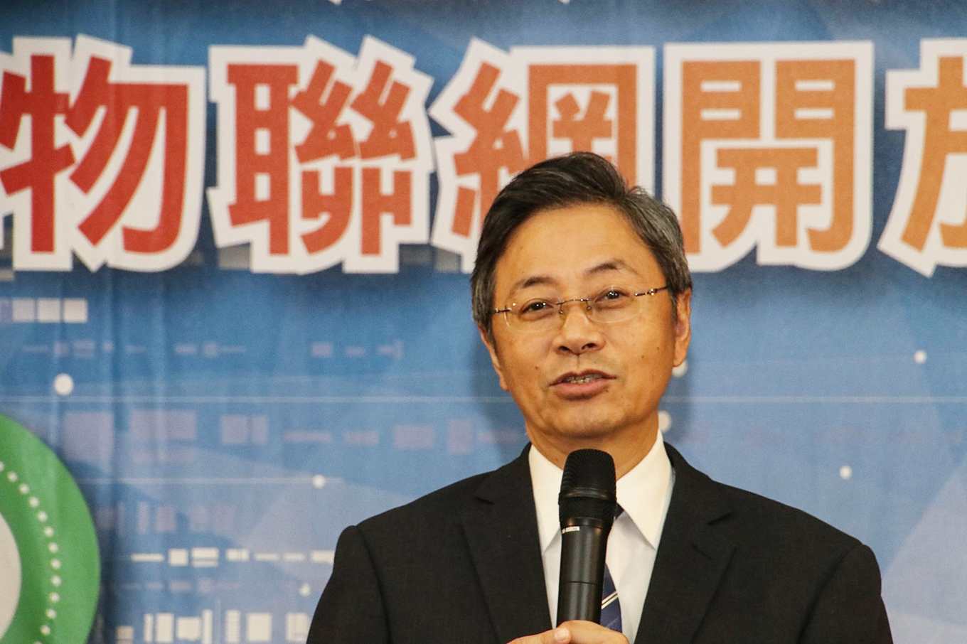 现智网联盟总网会长张善政（摄影/孔德廉）