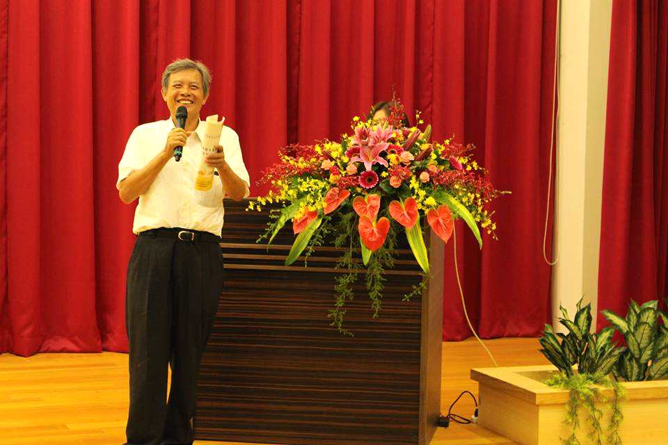 嘉義大學生物農業科技學系教授顏永福(攝影/劉怡馨)