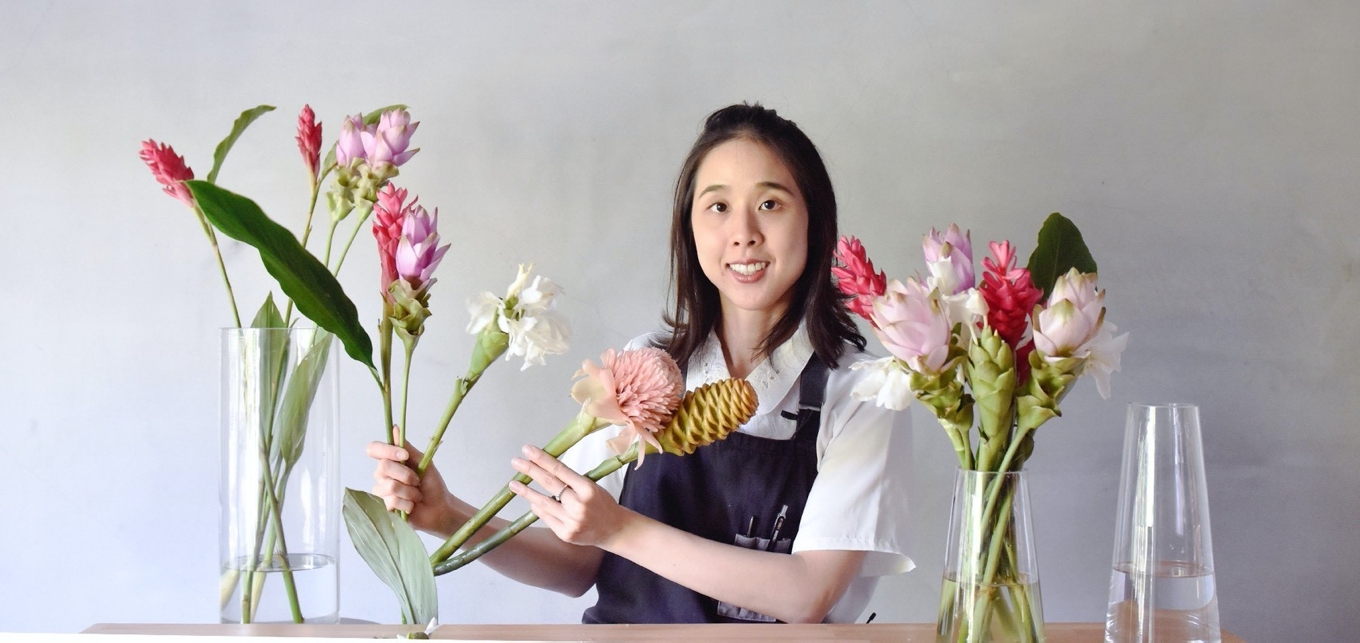 花藝師真情告白 教學片02 Hana 依你喜歡的顏色挑一朵花 讓它點亮你的一天 上下游news Market