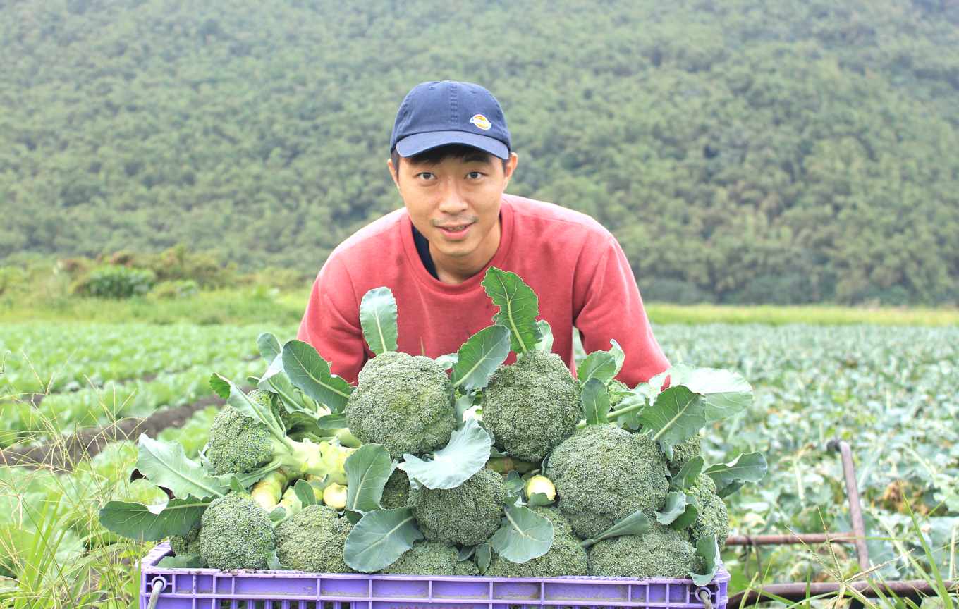 有機蔬菜不是 從小就有機 青農陳柏叡與他的有機小苗們 上下游news Market