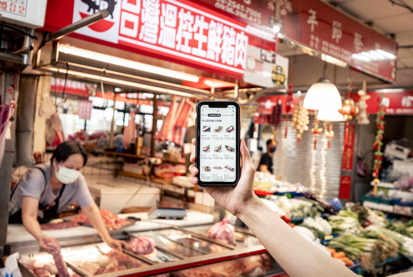 鼓勵傳統市場外送服務，北市府補助50%或25%外送費，所有外送平台皆適用 