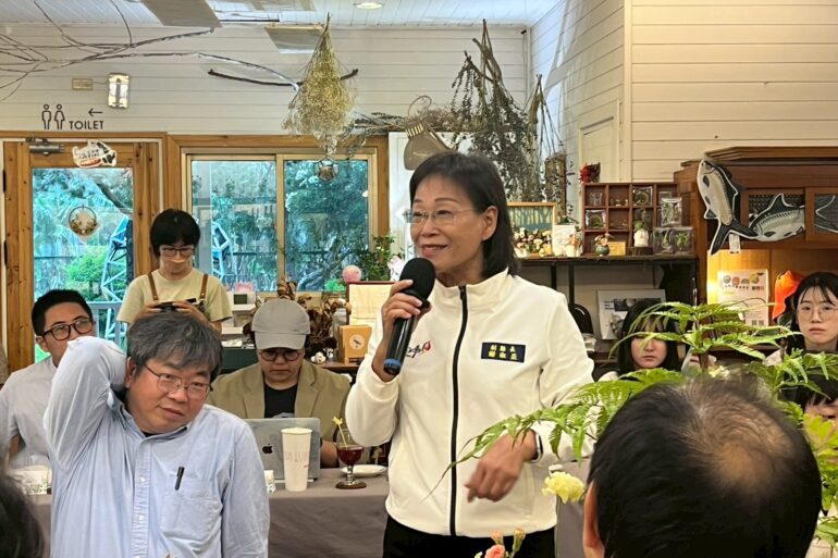 雲林縣謝淑亞副縣長進行經驗分享