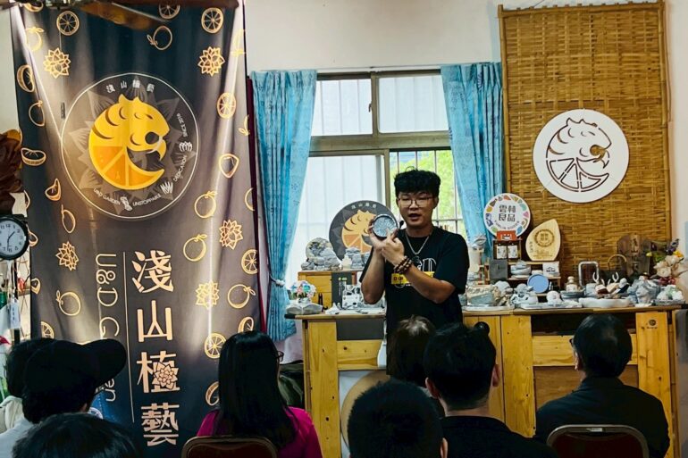 參訪淺山植藝-檳榔炭再生