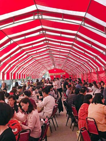 菜尾早期是婚宴嫁娶請客，辦桌後的人情味。(攝影/古碧玲)