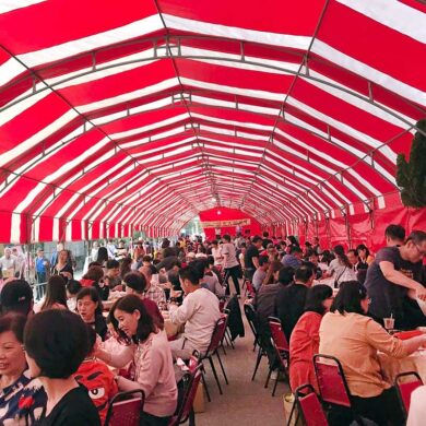 菜尾早期是婚宴嫁娶請客，辦桌後的人情味。(攝影/古碧玲)