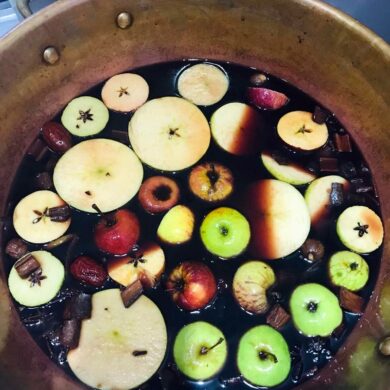 午後，光影疏去，香料紅酒上場(攝影/Sophie)