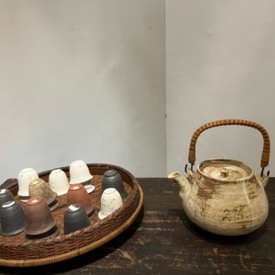 生活器物慢閃／梨木製陶所／無事生活茶館之展覽。(攝影/汪彥君)