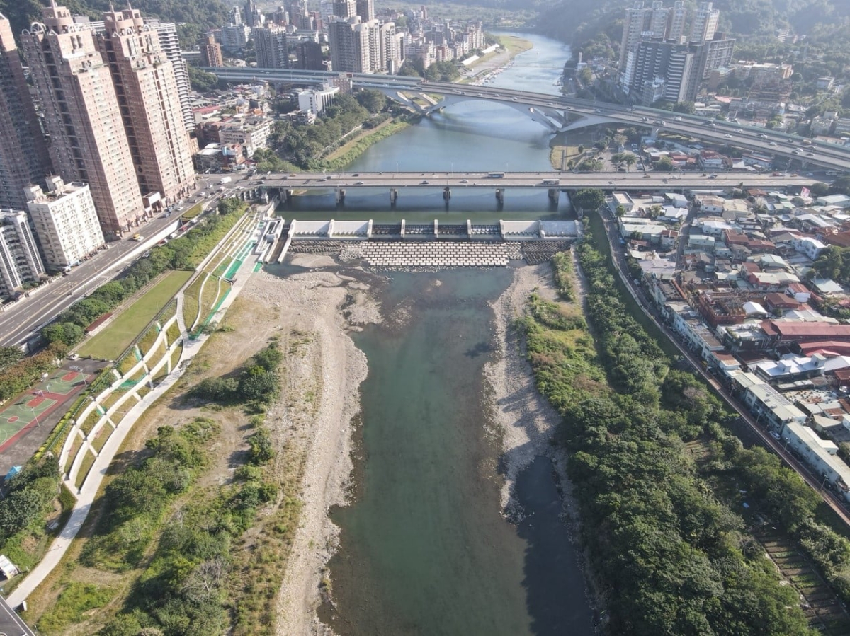 碧潭堰魚道(攝影/曾晴賢)