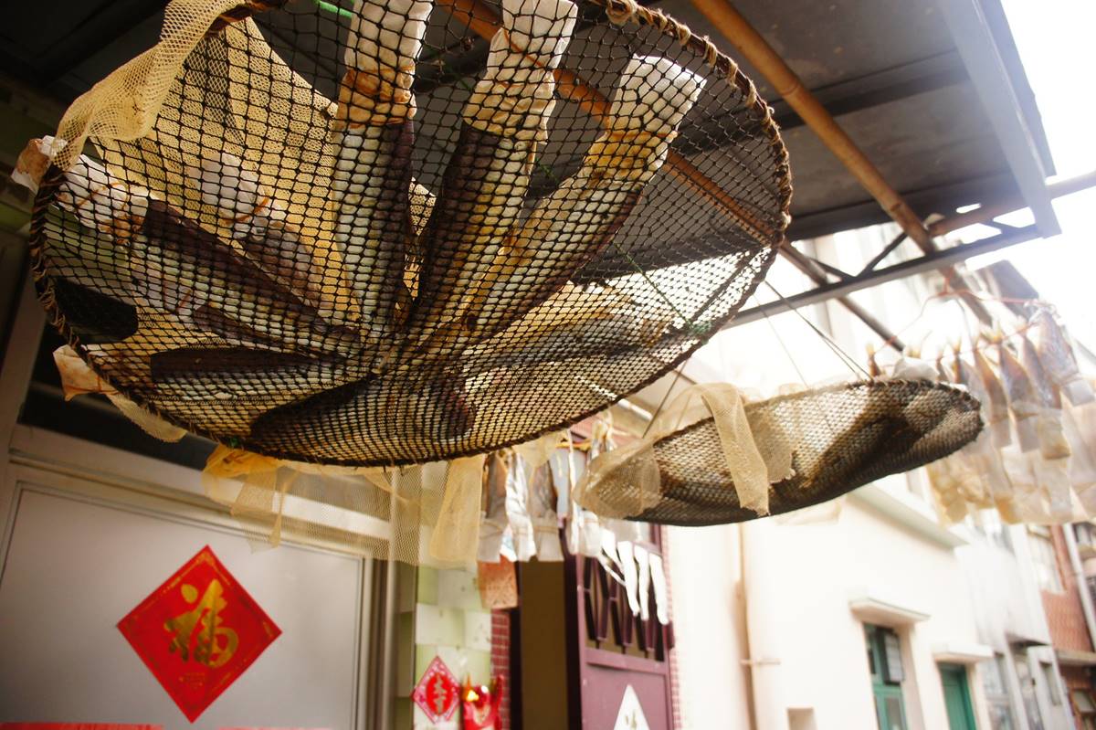 香港曬鹹魚的景象日益難得(攝影/包子逸)
