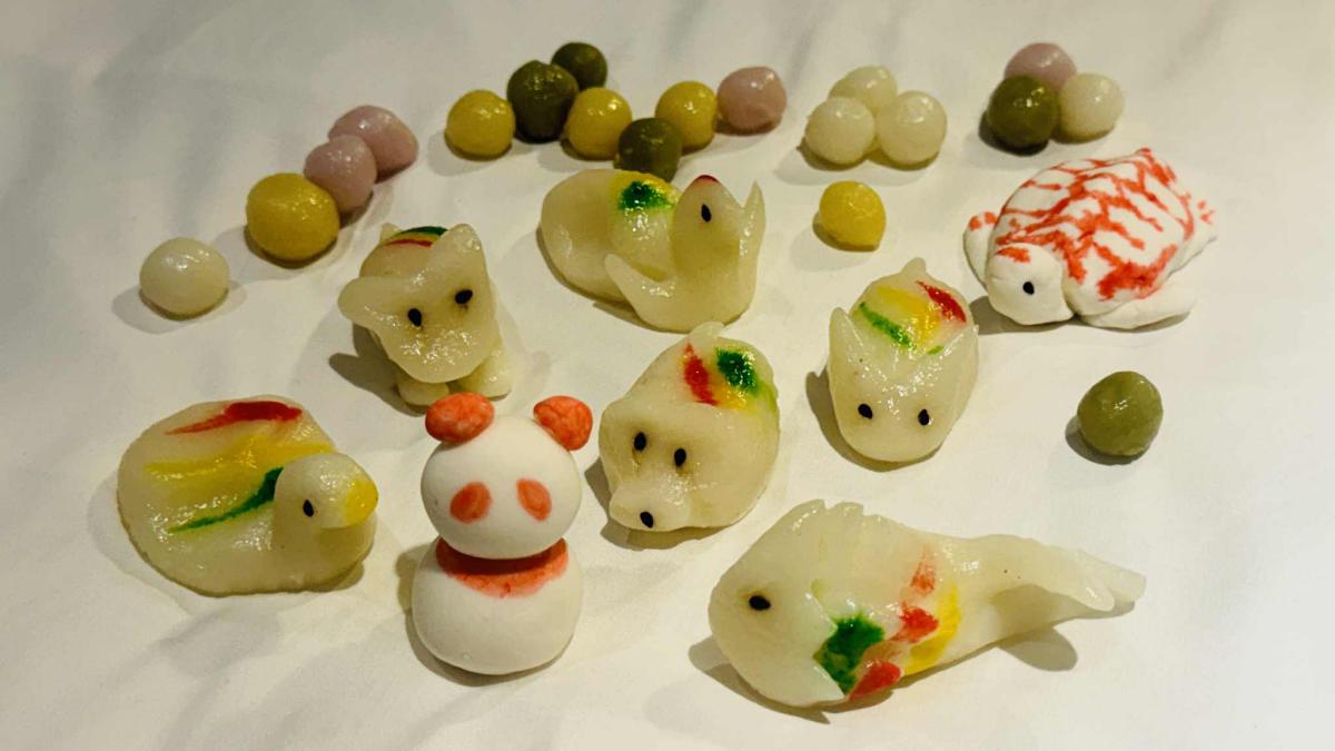 各式童趣十足的台灣甜(攝影/和菓子)
