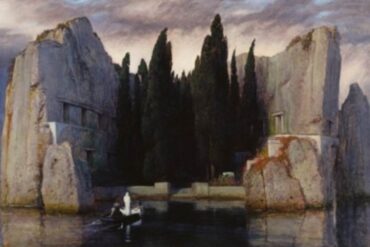阿諾德‧勃克林（Arnold Böcklin），《死之島》（Die Toteninse），1883年(提供/包子逸)