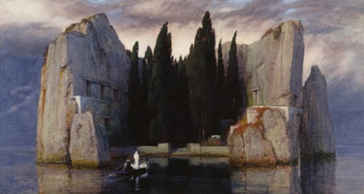 阿諾德‧勃克林（Arnold Böcklin），《死之島》（Die Toteninse），1883年(提供/包子逸)