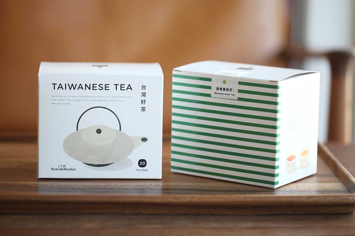 台湾碧螺春緑茶ティーバッグ - ティーバッグ・茶葉 - 食材
