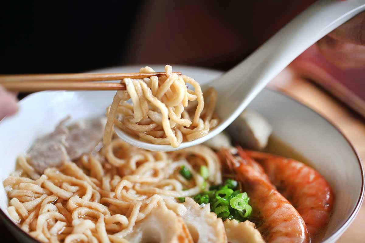 100%台灣小麥製鍋燒意麵-四入 - 拌麵/麵條/米粉 - 新鮮食材